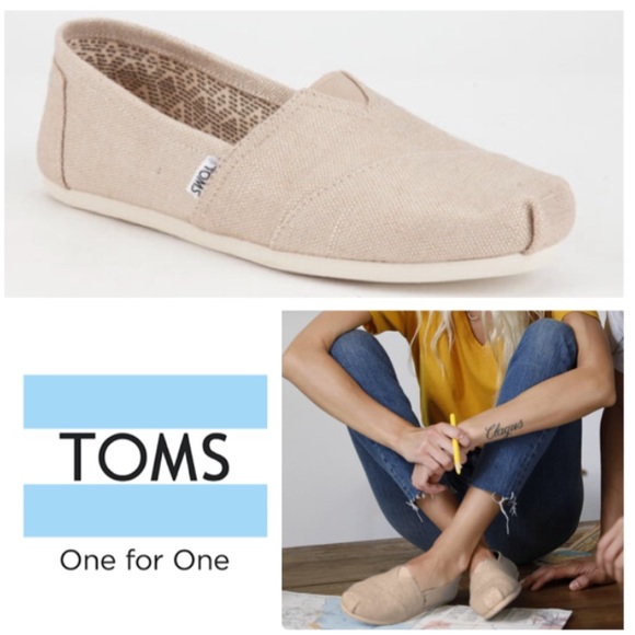 burlap slip on shoes